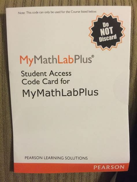 Mymathlab free access code MyMathLab refers to an online based interactive educational system that was designed by the renowned Pearson Education to accompany the math textbooks that they publish. . Mymathlab free access code 2022